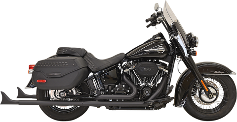 BASSANI XHAUST Fishtail Exhaust with Baffle - 36" 1S96EB36