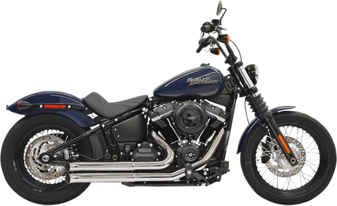 BASSANI XHAUST Pro Street Exhaust - Chrome 1S35D