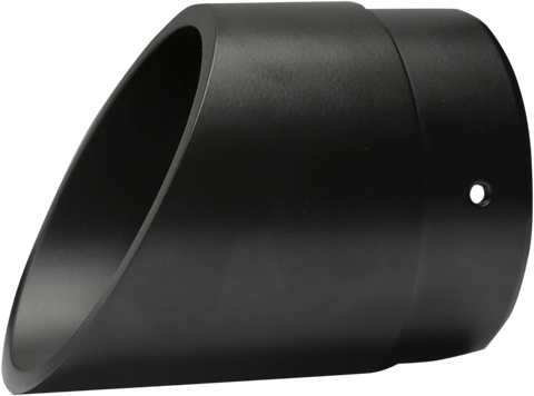 BASSANI XHAUST 4" End Cap - Black - Slash - +1" BE40SB+1