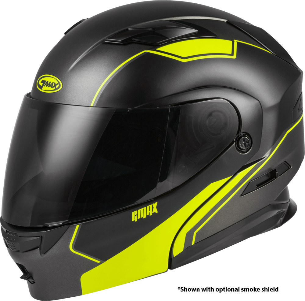 Md 01 Modular Exploit Helmet Matte Black/Hi Vis Xl