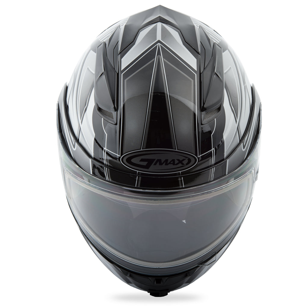 Gm 64s Modular Carbide Snow Helmet Matte Black/White Lg