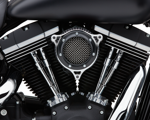 COBRA RPT Air Intake - Black/Chrome - Softail 606-0104-05BC