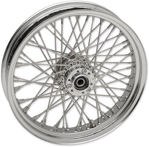 DRAG SPECIALTIES Front Wheel - Cross Laced - 60 Spoke - 16 x 3.5" - 14+ Indian 04636-INDF