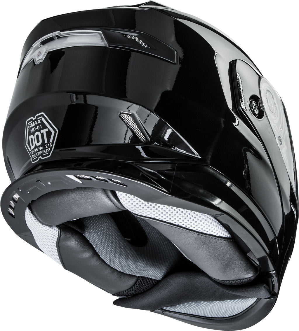 Md 01s Modular Snow Helmet Black Xs