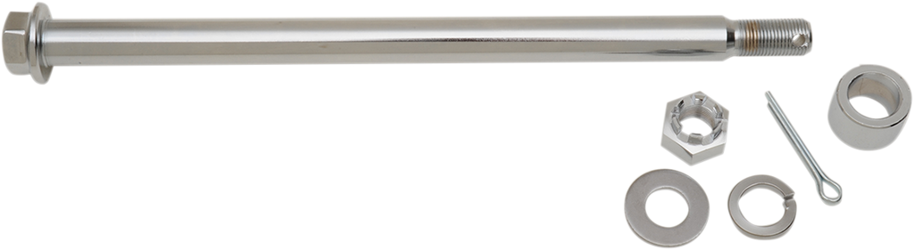 DRAG SPECIALTIES Axle Kit - Rear - Chrome 16-0269-BC