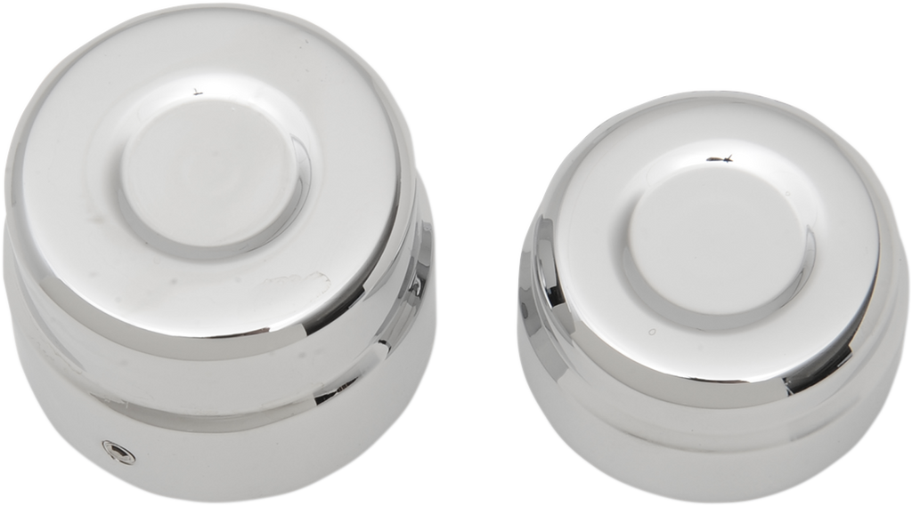 DRAG SPECIALTIES Axle Cap - Rear - Chrome 0214-0834