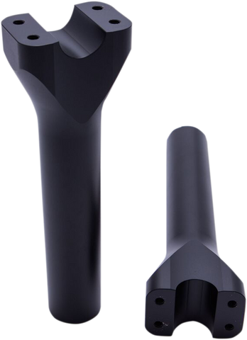 TRASK Risers - Assault - 8" x 1-1/4" - Black TM-8601-8RC
