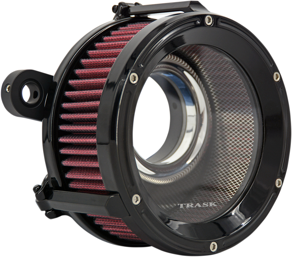 TRASK Assault Charge High-Flow Air Cleaner - Gloss Black TM-1020GBK