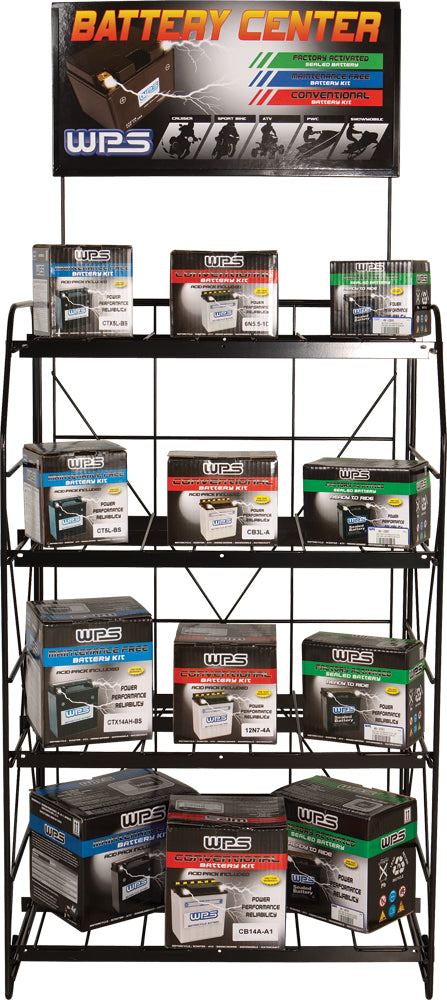 Battery Rack Display & Sign – Hog Parts Pros