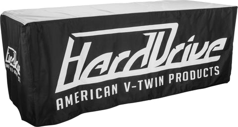Table Cover Grey/Black 6' X 30" X 30"