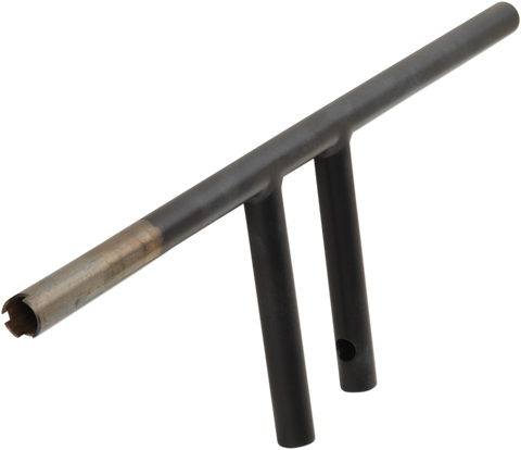 DRAG SPECIALTIES Handlebar - T-Bar - Dimpled - 6" - Flat Black 0601-4217
