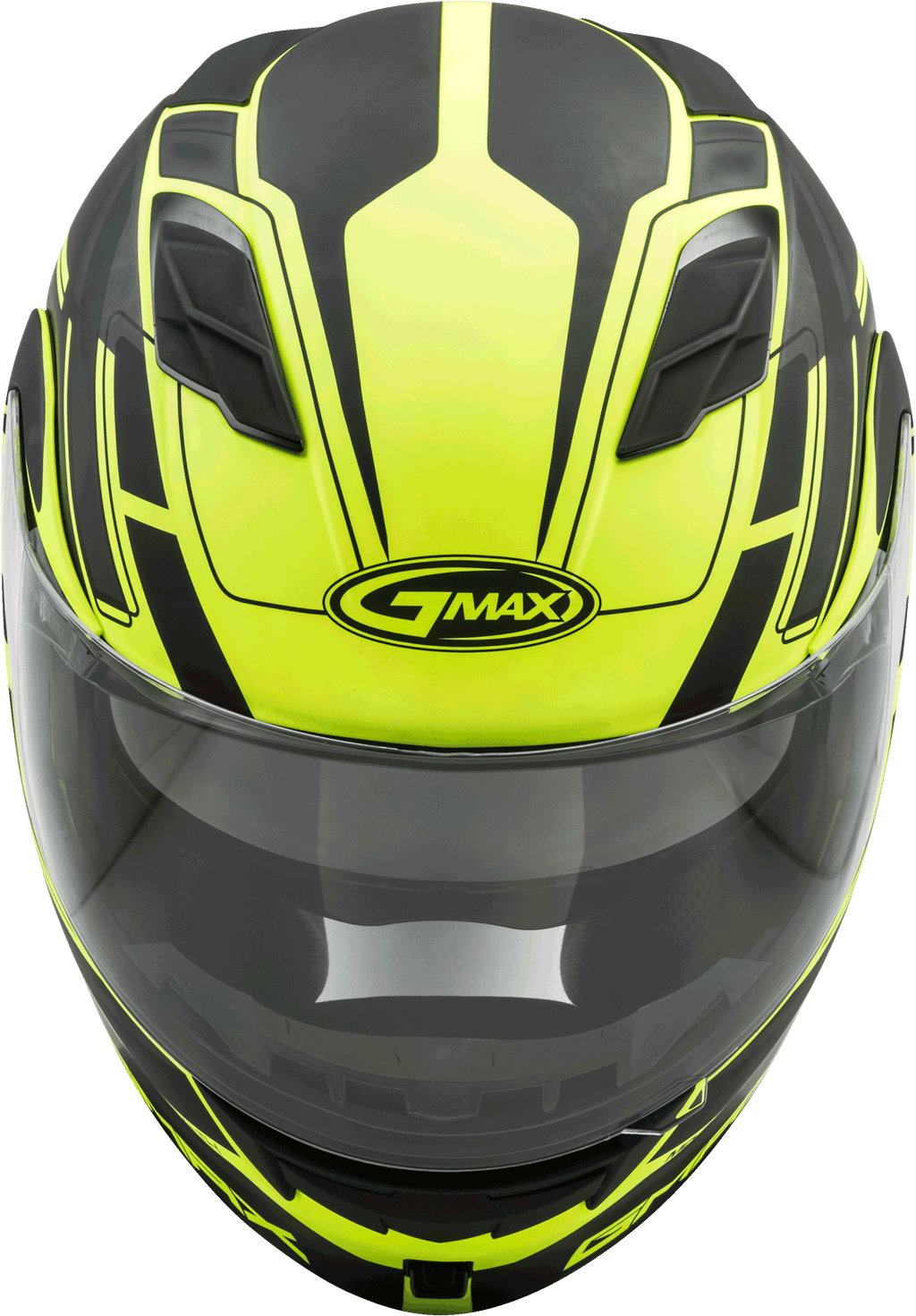 Md 01 Modular Stealth Helmet Matte Black/Hi Vis Yellow Xl