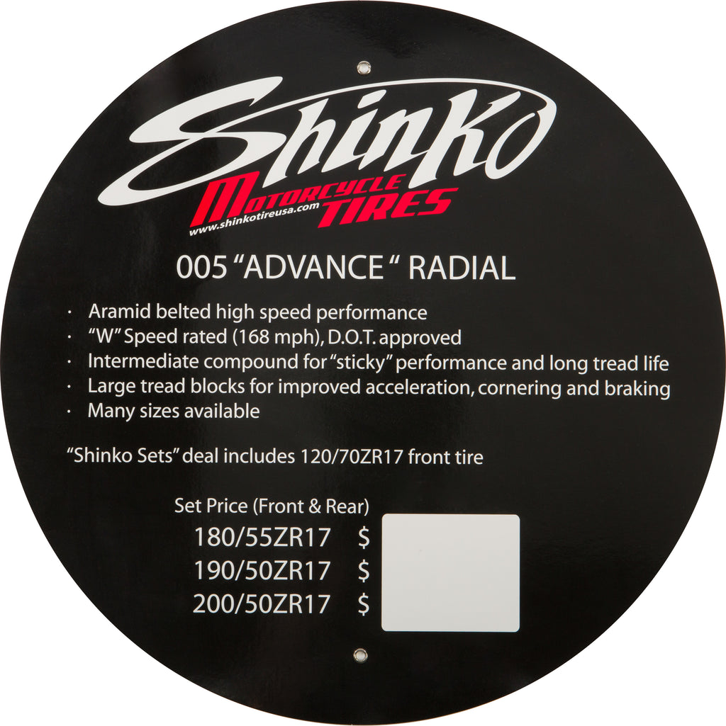 Tire Display Sign 005 Advance