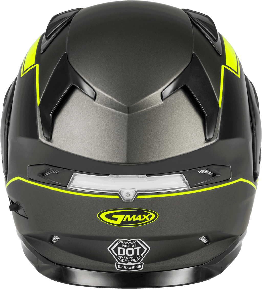 Md 01 Modular Exploit Helmet Matte Black/Hi Vis Xl