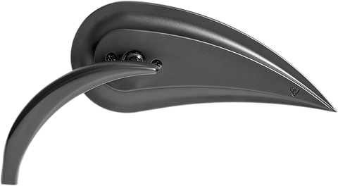 ARLEN NESS Rad III Mirror - Tear Drop - Black - Left 13-092