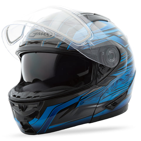 Gm 64s Modular Carbide Snow Helmet Black/Blue 3x