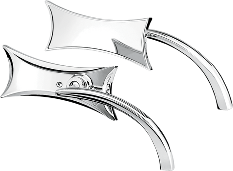 ARLEN NESS Mirror - Micro - Four-Point - Side View - Rectangle - Chrome - Left 13-416