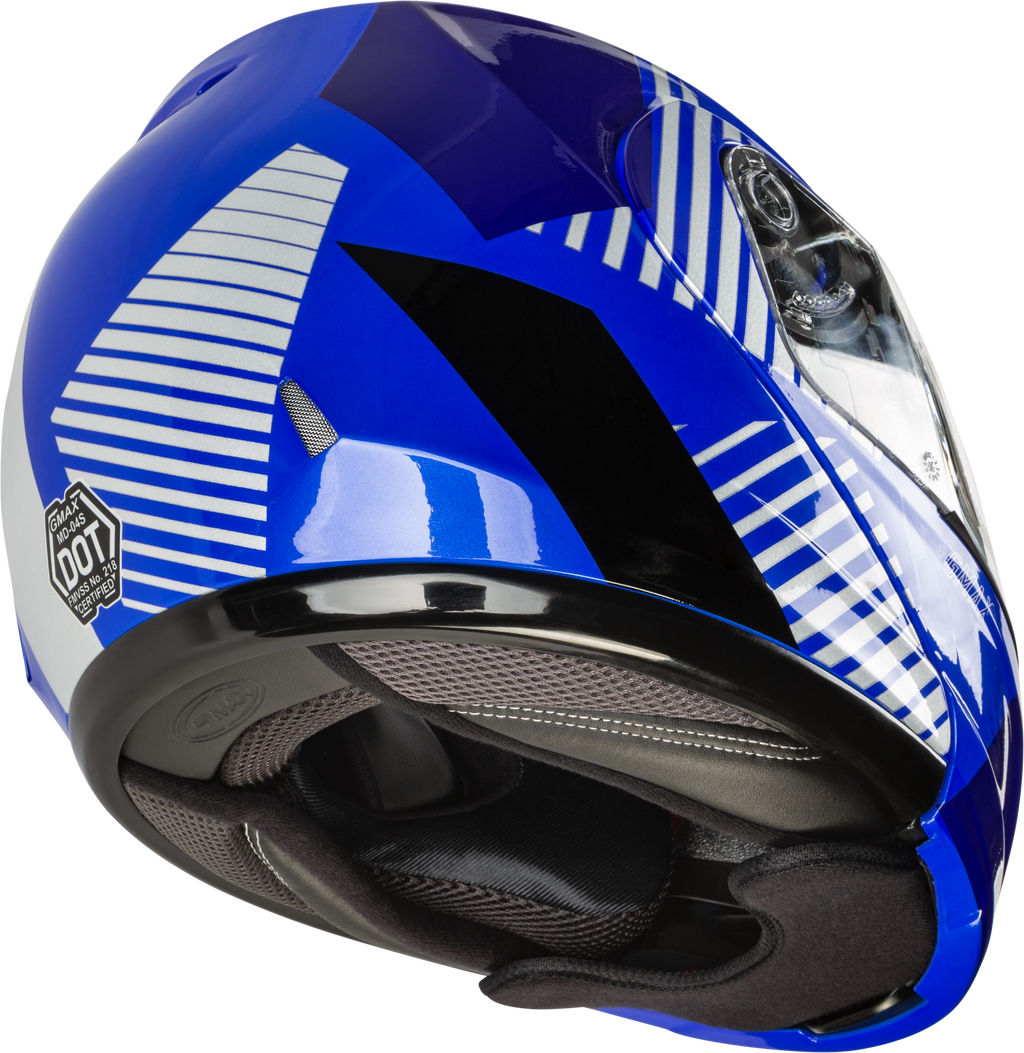Md 04s Modular Reserve Snow Helmet Blue/Silver/Black 2x