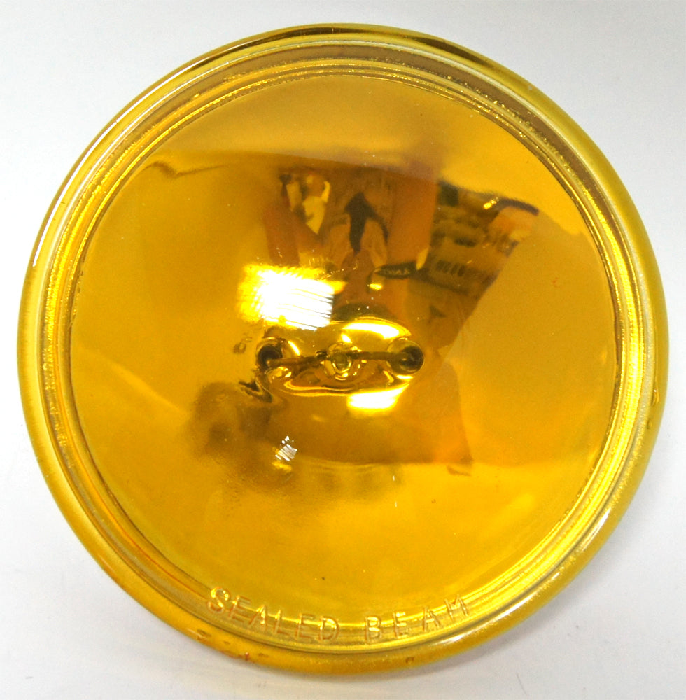 4 1/2" Amber Sealed Beam Non Fluted