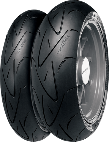 CONTINENTAL Tire - ContiSportAttack - Rear - 180/55R17 - (73W) 02443930000