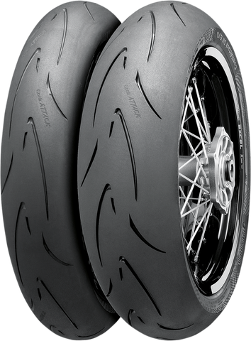 CONTINENTAL Tire - ContiAttack SM Evo - Rear - 150/60R17 - 66H 02445760000
