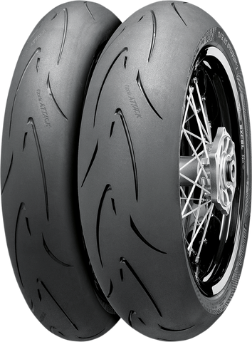 CONTINENTAL Tire - ContiAttack SM Evo - 160/60R17 - 69H 02445770000