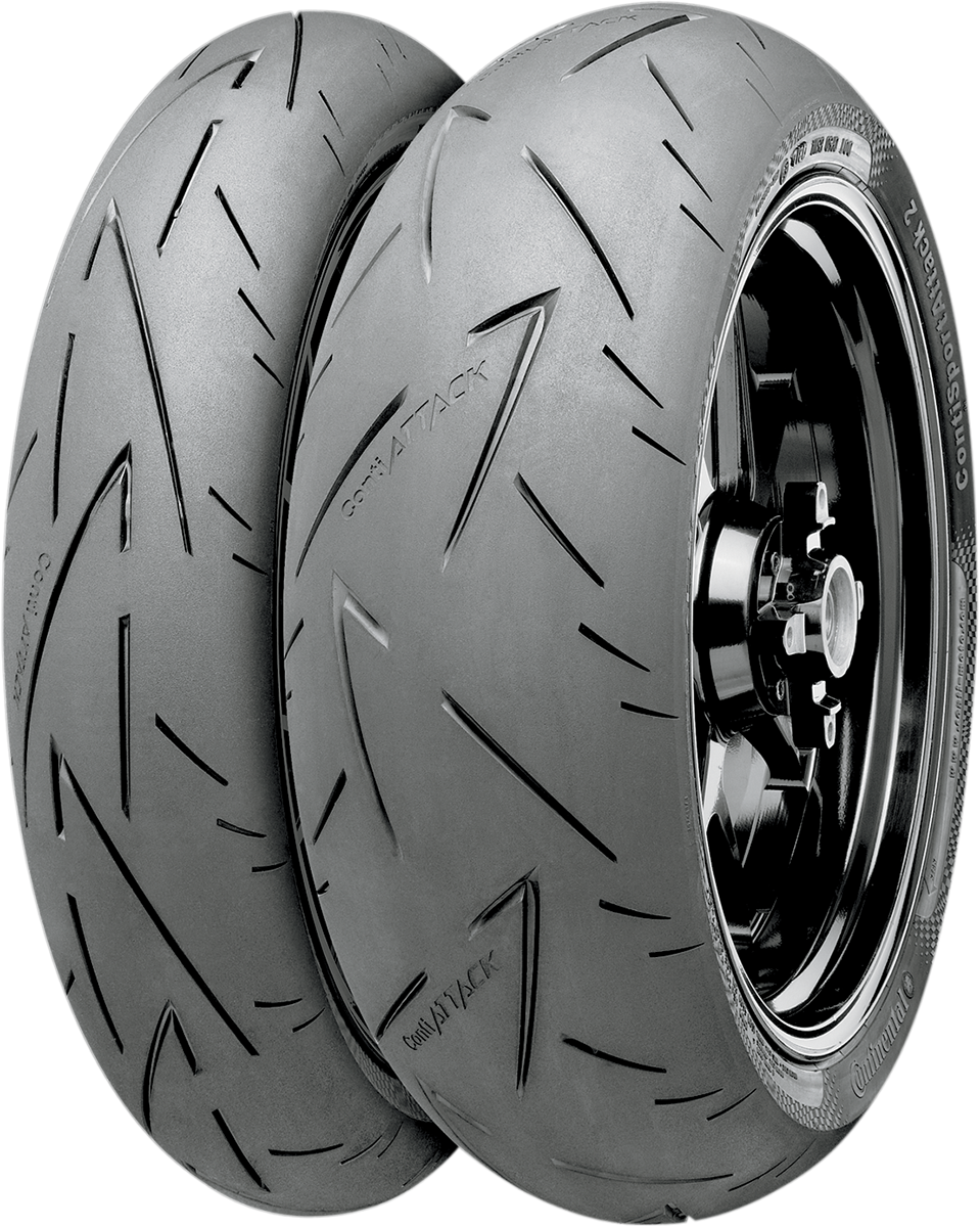 CONTINENTAL Tire - ContiSportAttack 2 - Rear - 190/50R17 - (73W) 02440130000