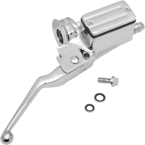 DRAG SPECIALTIES Brake Master Cylinder - 3/4" - Dual Disc - Chrome 07-0540-1NU