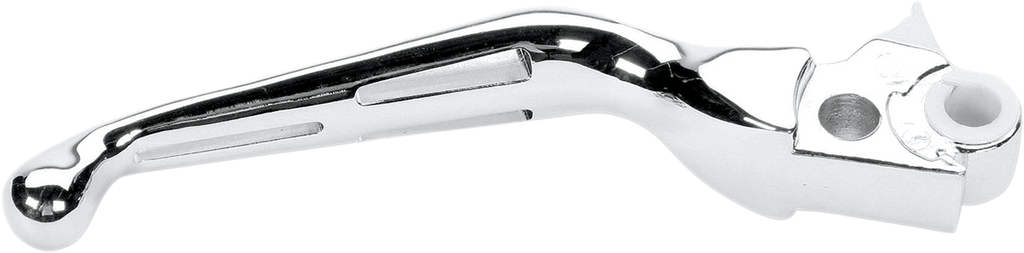DRAG SPECIALTIES Brake Lever - Wide Blade - Slotted - Chrome 07-0569-B