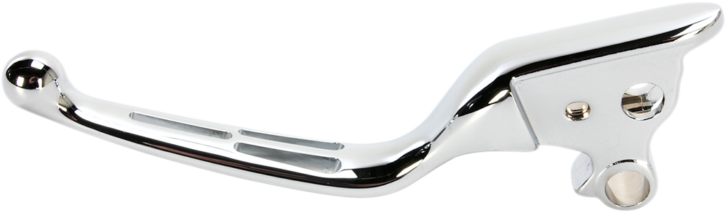 DRAG SPECIALTIES Clutch Lever - Wide Blade - Slotted - Chrome H07-0603-C