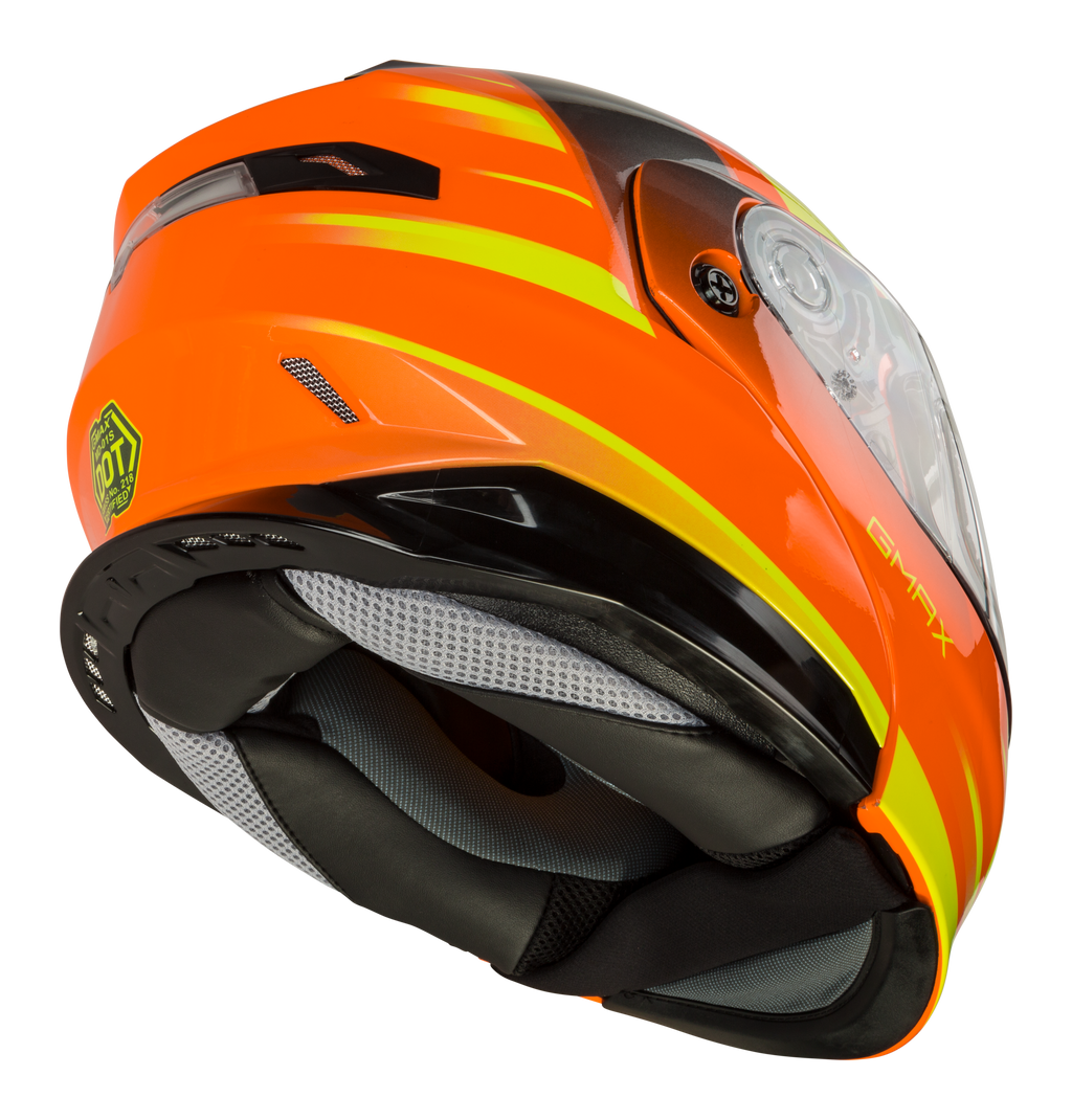 Md 01s Modular Snow Helmet Descendant Neon Org/Hi Vis 2x