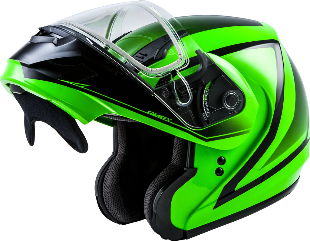 Md 04s Modular Docket Snow Helmet Neon Green/Black Xl