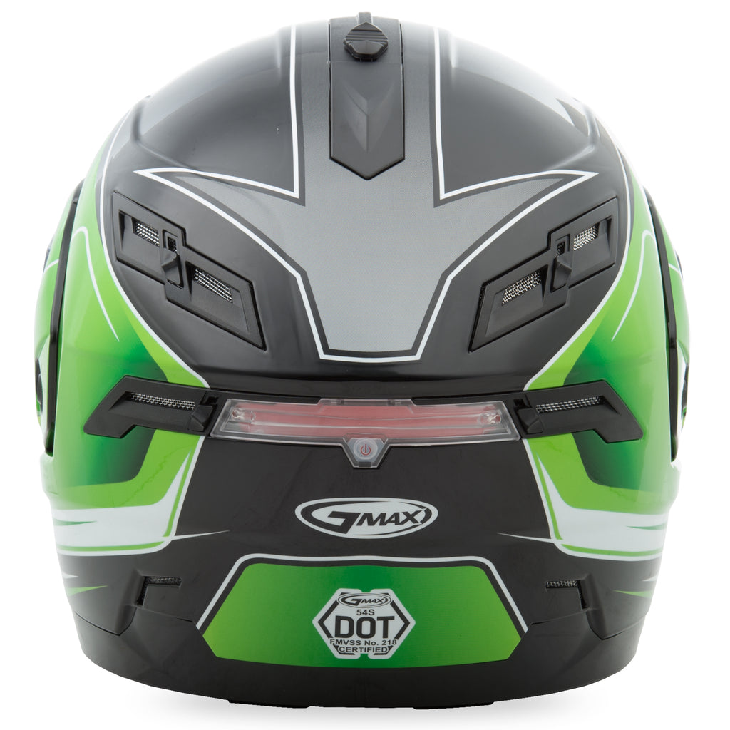 Gm 54s Modular Terrain Snow Helmet Black/Green Xs