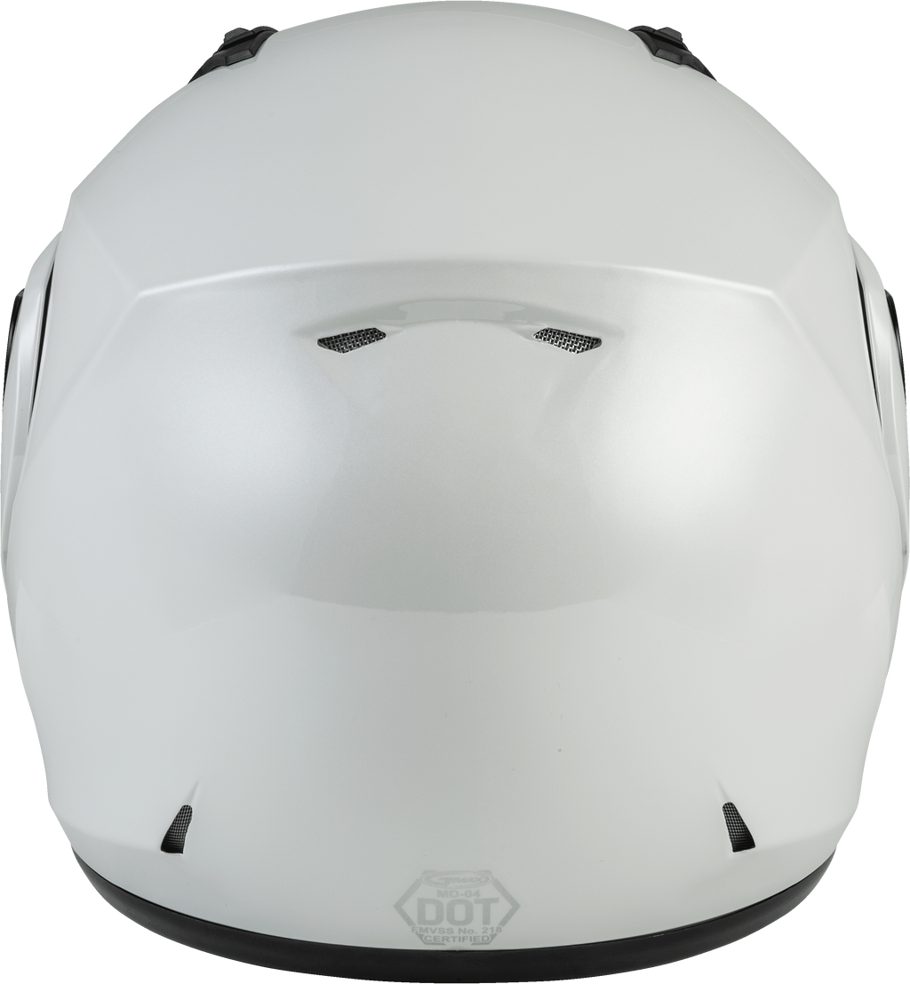 Md 04 Modular Helmet Pearl White 3x