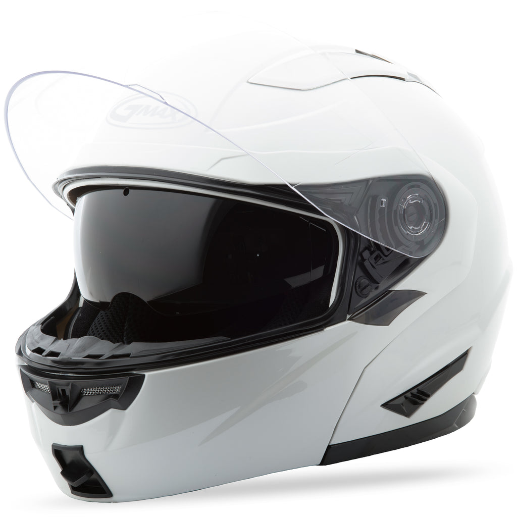 Gm 64 Modular Helmet Pearl White 3x