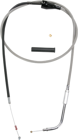 DRAG SPECIALTIES Idle Cable - 48" - Braided 5343148B