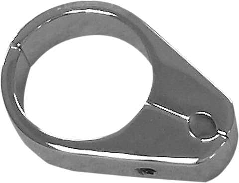 DRAG SPECIALTIES Cable Clamp - Single Throttle/Idle - 1-1/2" - Chrome 0658-0029