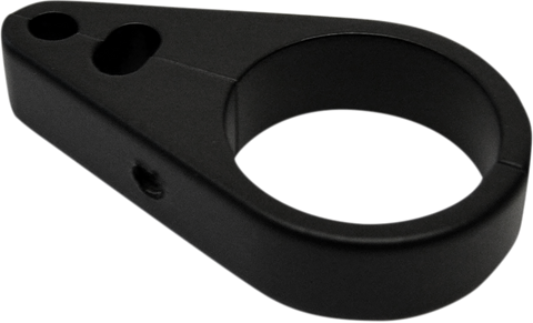 DRAG SPECIALTIES Cable Clamp - Throttle/Idle/Brake - 1-1/4" - Flat Black 0658-0112