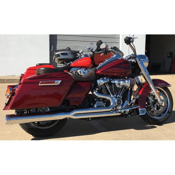 M8 Billet Cat 2:1 Exhaust Straight Cut End Cap