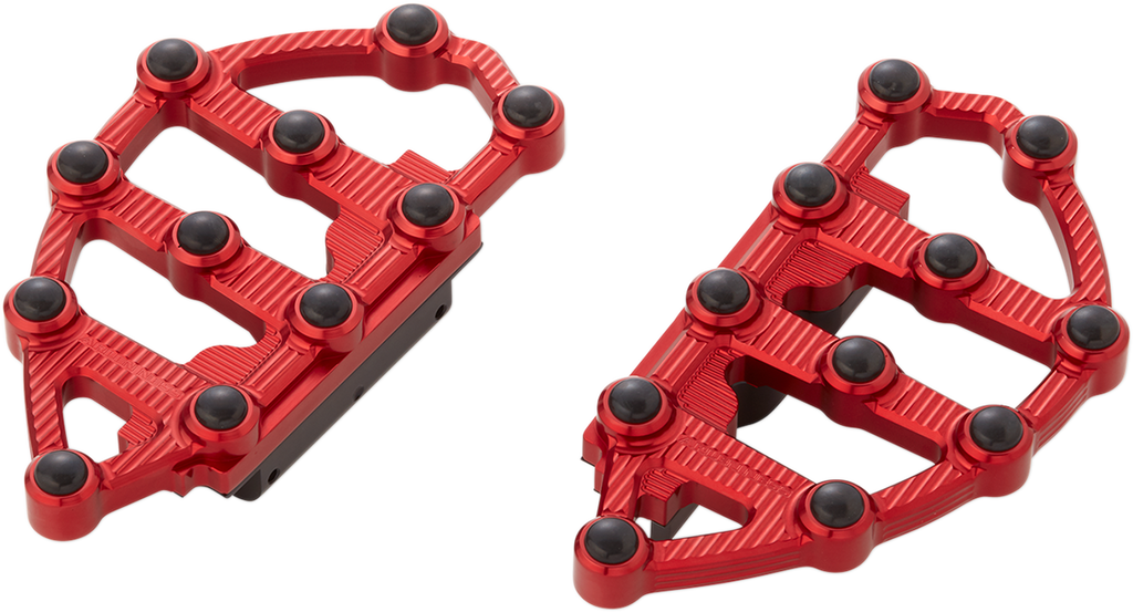ARLEN NESS MX Passenger Floorboards - Red 06-898