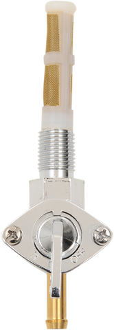 DRAG SPECIALTIES Downward Petcock - Chrome - 1/4" NPT T03-0075