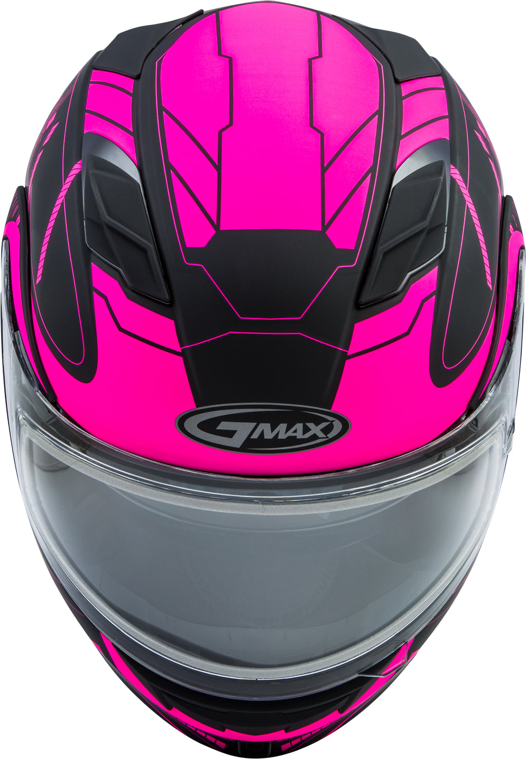 Md 01s Modular Wired Snow Helmet Black/Pink Xs