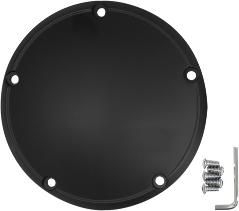 DRAG SPECIALTIES Derby Cover - Satin Black 33-0054SB