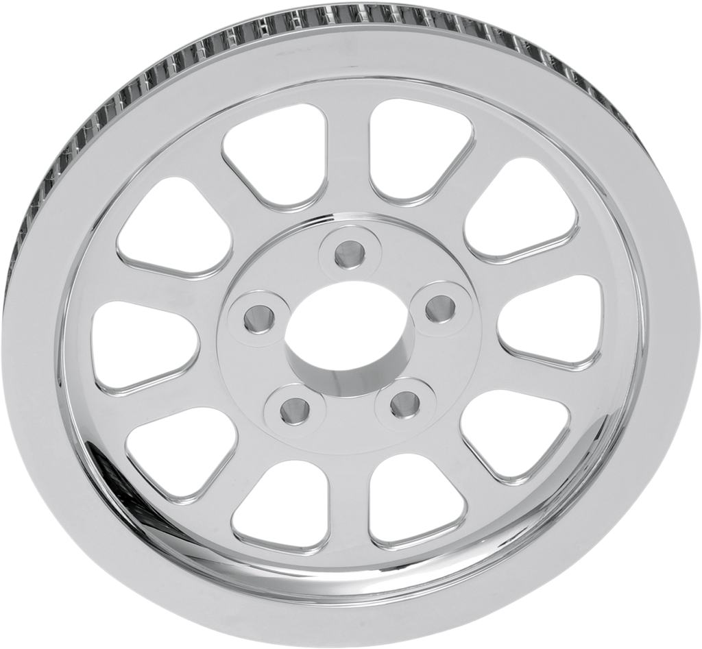 DRAG SPECIALTIES Chrome Rear Pulley - 66 Tooth 191311