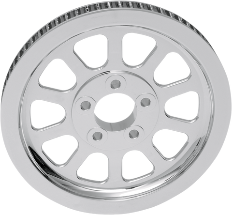 DRAG SPECIALTIES Chrome Rear Pulley - 66 Tooth 191311