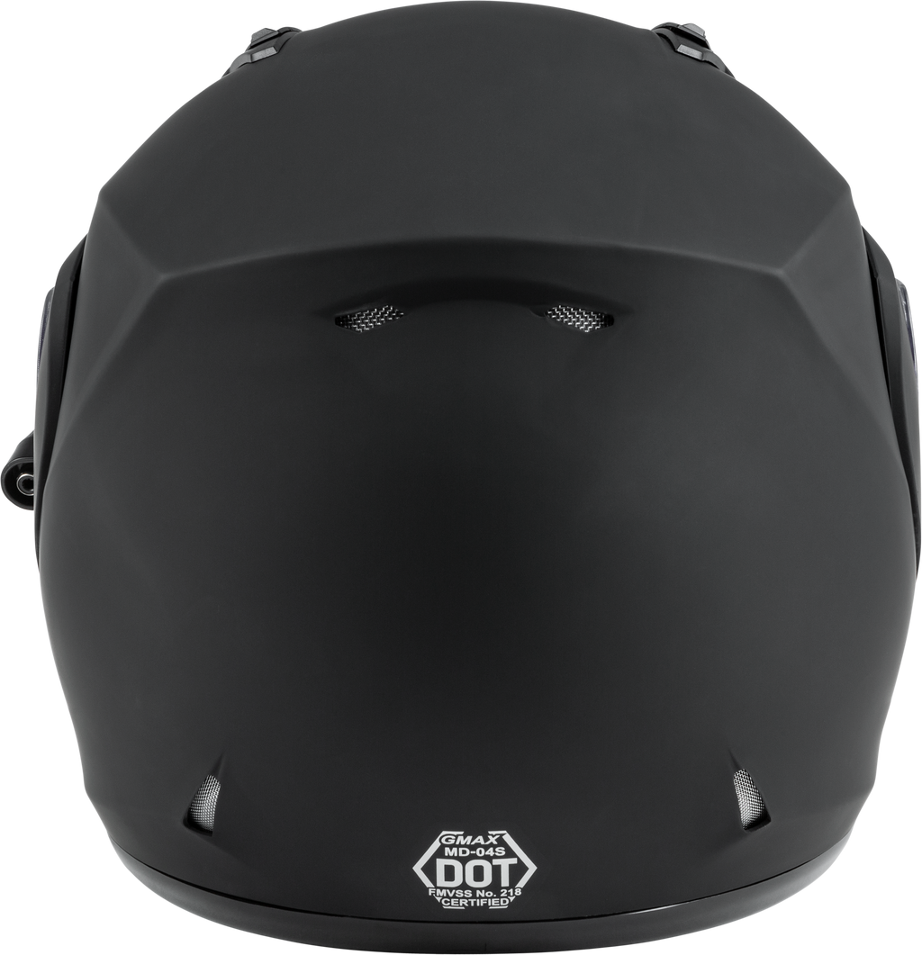 Md 04s Modular Snow Helmet W/Electric Shield Matte Blk 2x