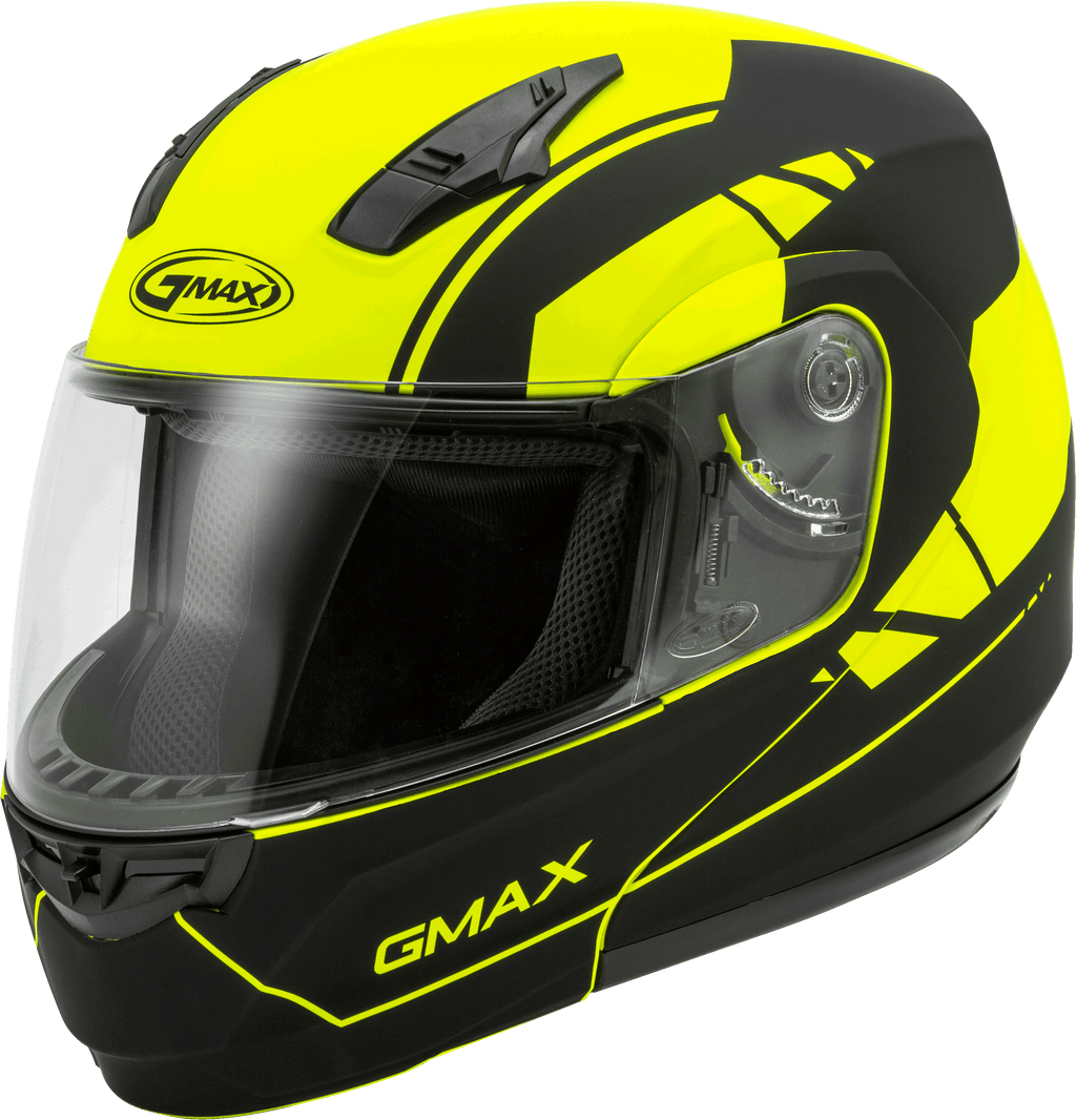 Md 04 Modular Article Helmet Matte Hi Vis/Black Sm