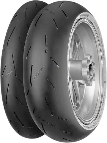 CONTINENTAL Tire - ContiRaceAttack 2 Street - Rear - 190/55R17 - (75W) 02446610000