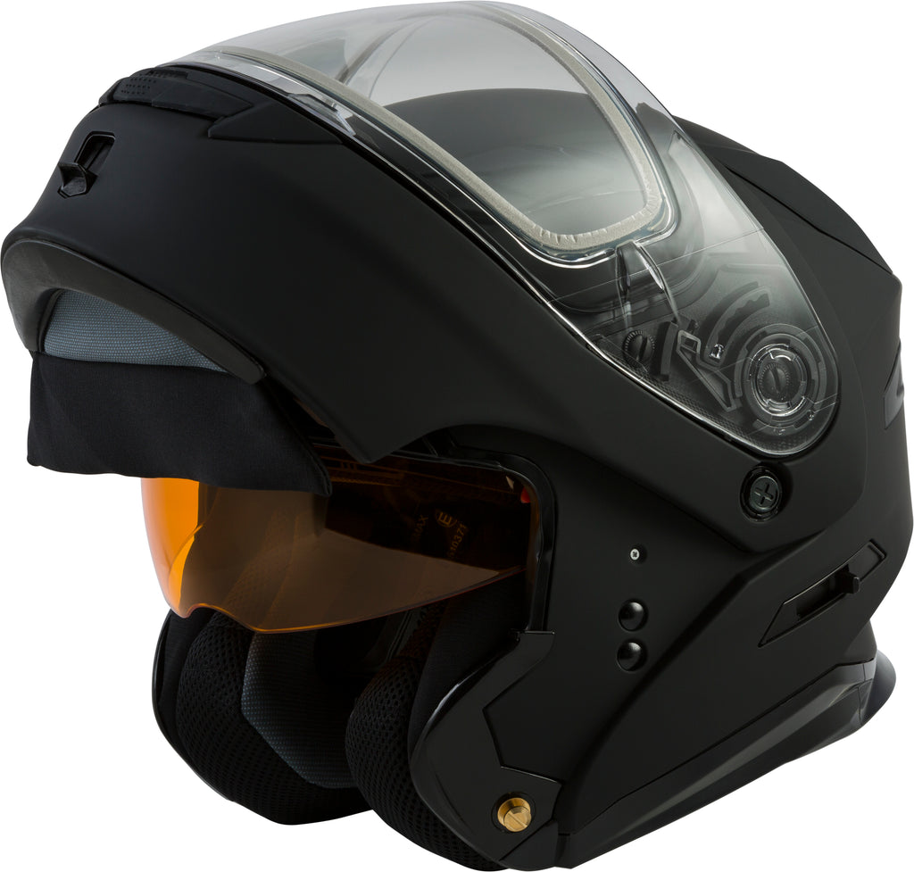 Md 01s Modular Snow Helmet Matte Black Md