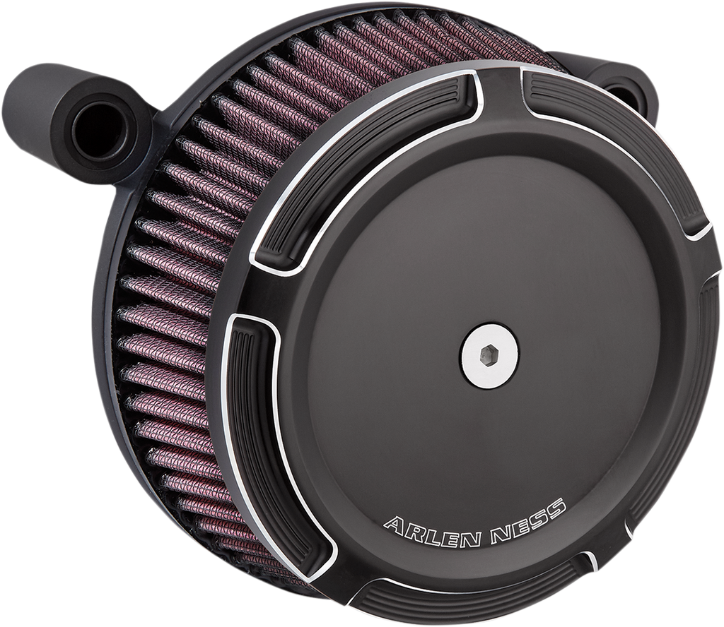 ARLEN NESS Beveled Synthetic Stage-1 Air Cleaner - Black 50-840